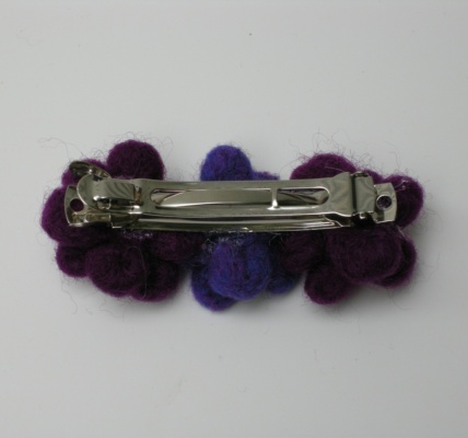 PurpleFlowerBarretteBack